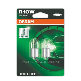 R10W 12V-10W (BA15s) (.  ) Ultra Life ( 2.) 5008ULT-02B