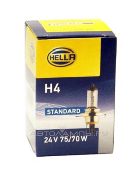 H4 24V- 75/70W (P43t)   - 8GJ 002 525-251